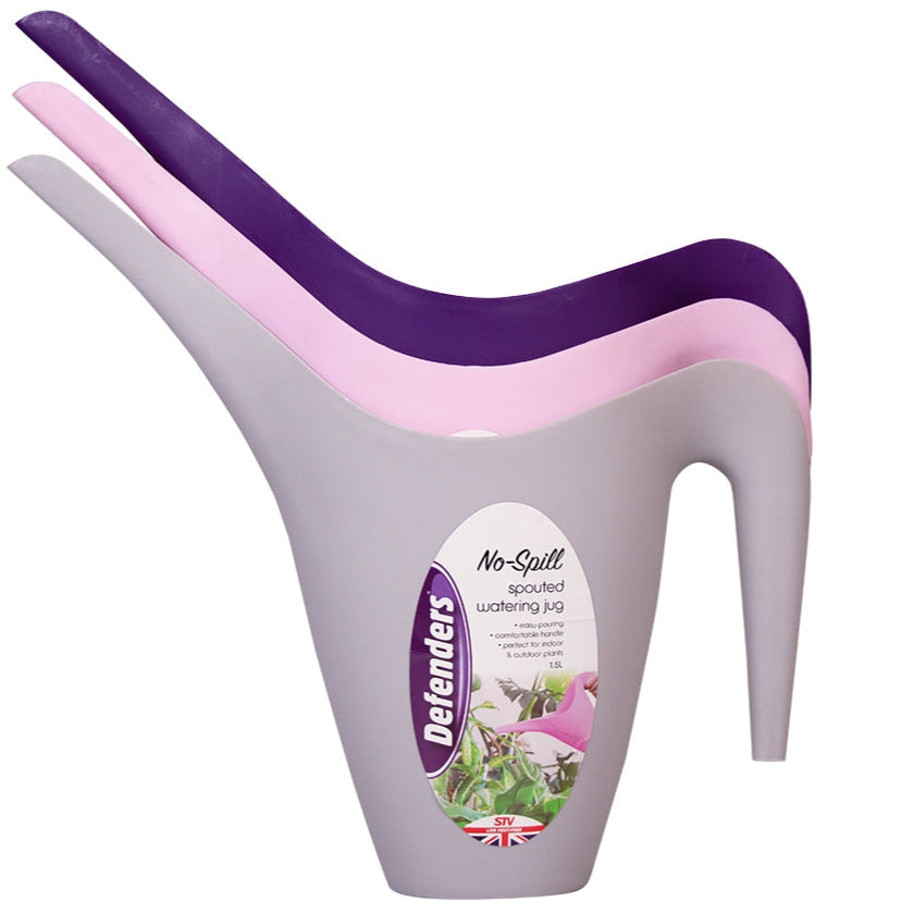 STV Defenders No-Spill Spouted Watering Jug Assorted Colors