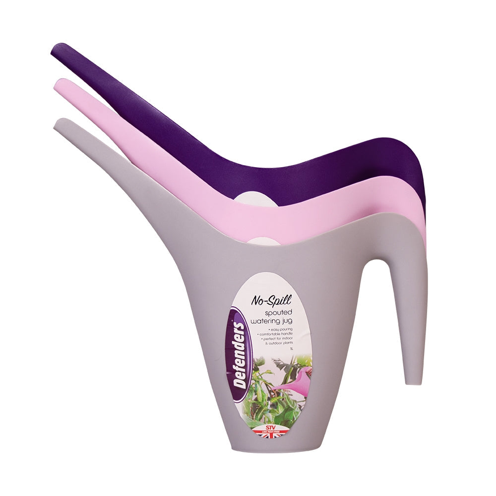 STV Defenders No-Spill Spouted Watering Jug Assorted Colors