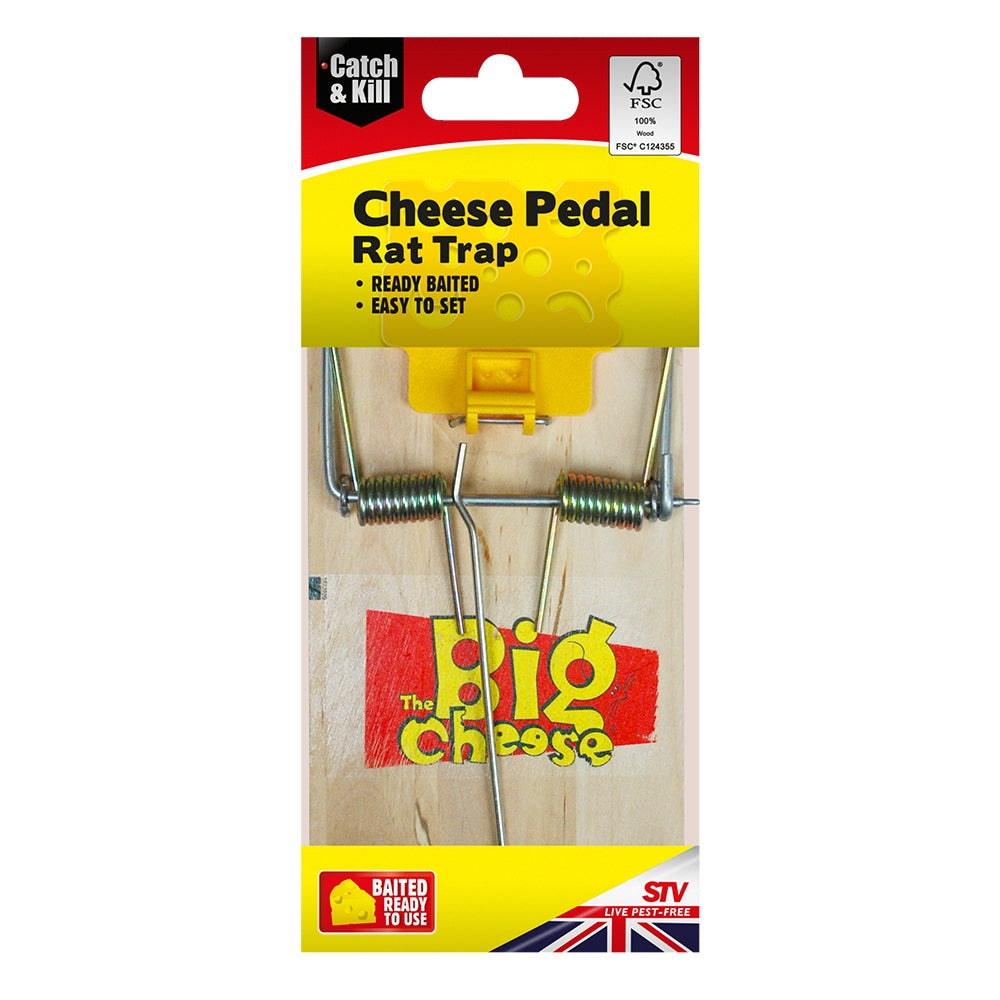 STV Big Cheese Pedal Bait Ready Rat Trap