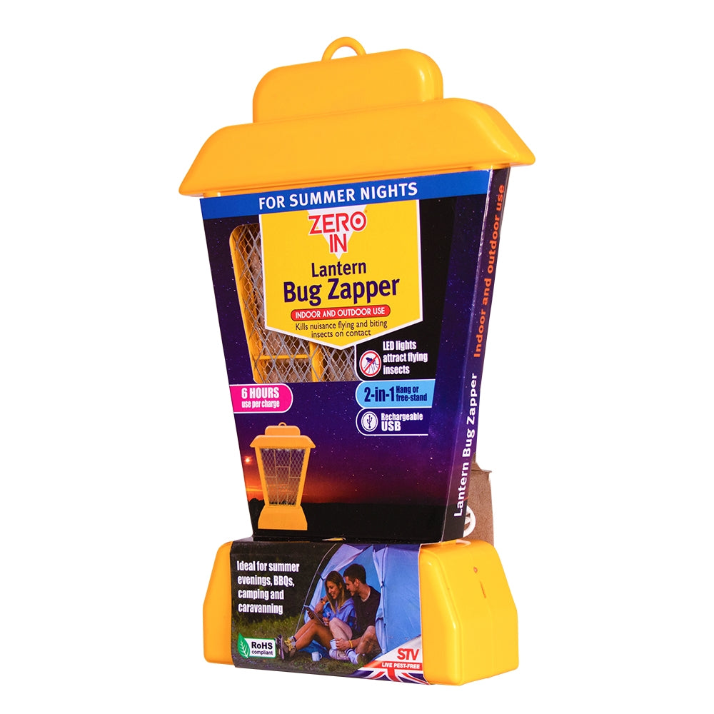 STV Zero In Rechargeable Lantern Bug Zapper