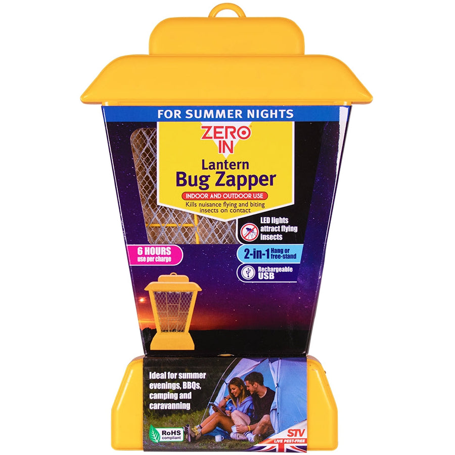 STV Zero In Rechargeable Lantern Bug Zapper