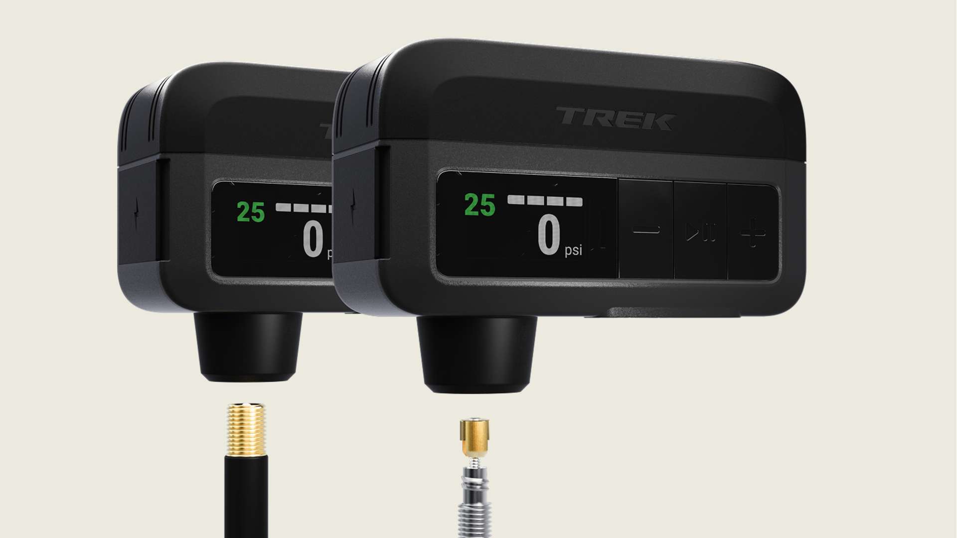 Trek Air Rush Electric Pump Compact Digital Tire Inflator