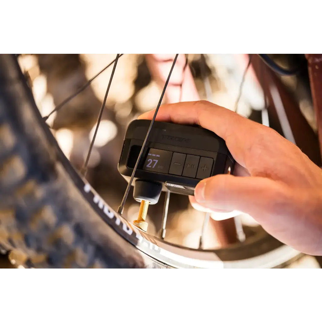 Trek Air Rush Electric Bike Pump - Shop Bike Pumps at Trekaline