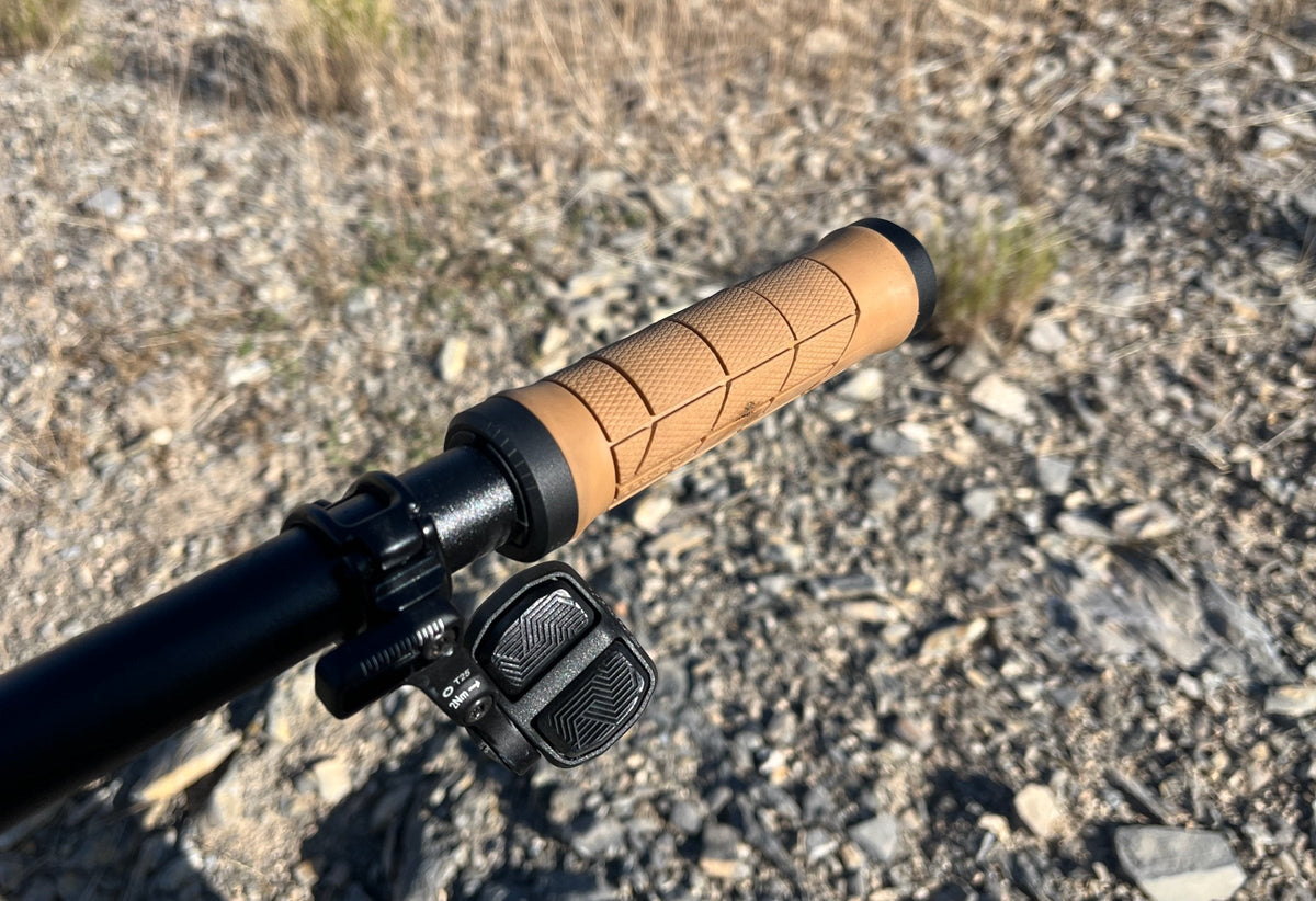 Trek Line Pro MTB Grip Set - Tan - Shop Bike Handlebar Grips at Trekaline