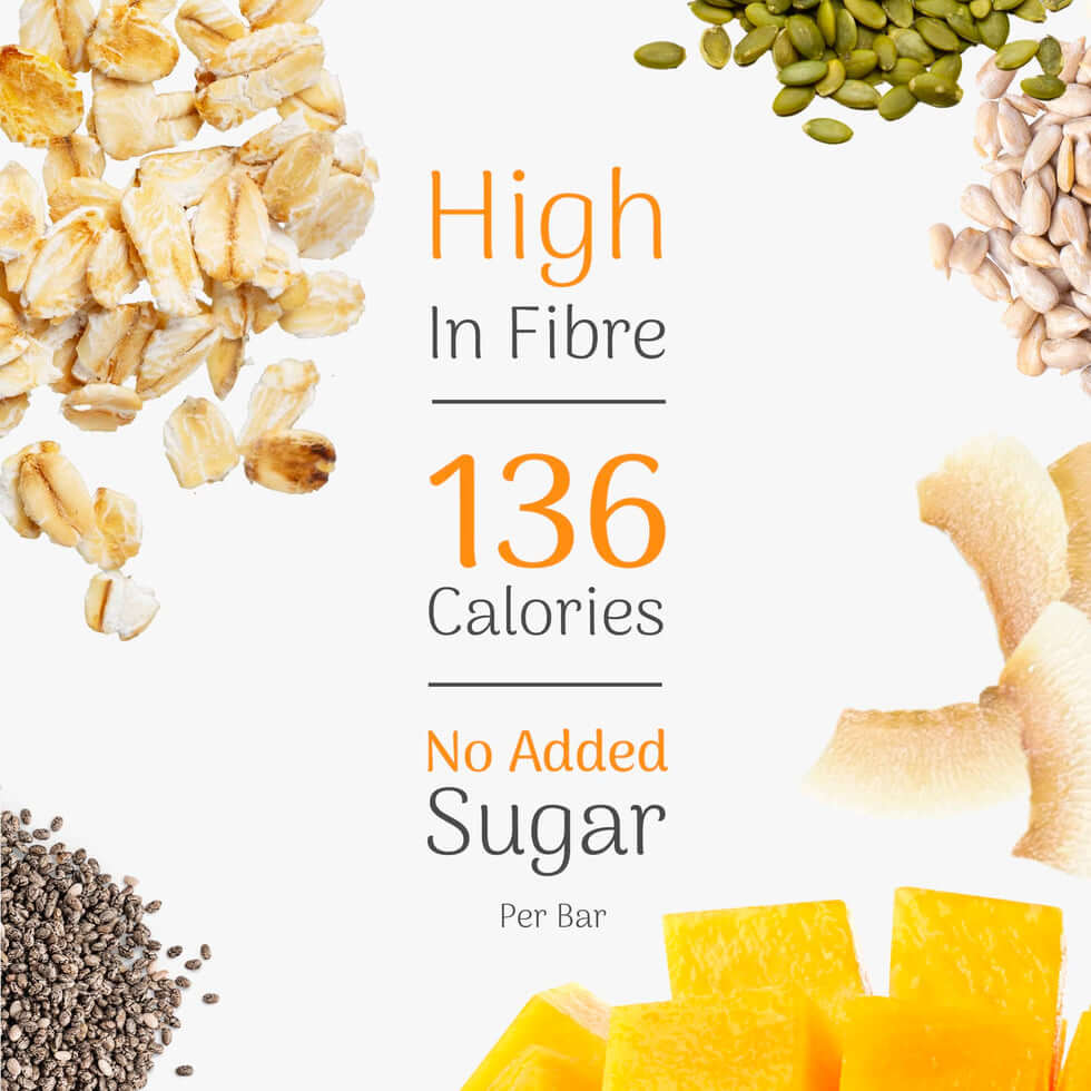 Veloforte Mango & Coconut Oat Snack Bar nutritional benefits