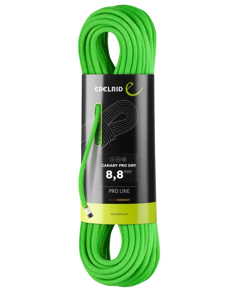 Edelrid Canary Pro Dry Single Rope 8.8 mm