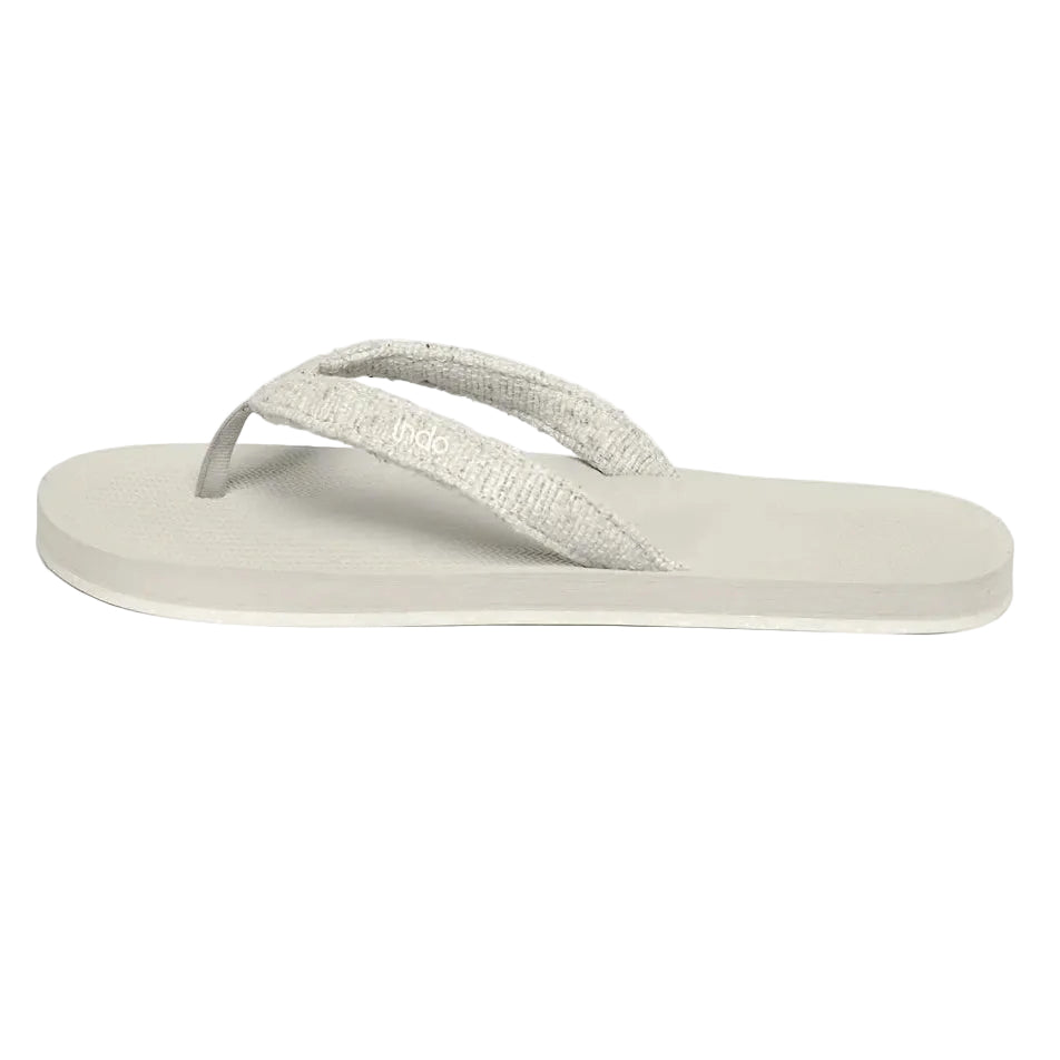 Indosole Women's Pable Flip Flops Recycled Straps