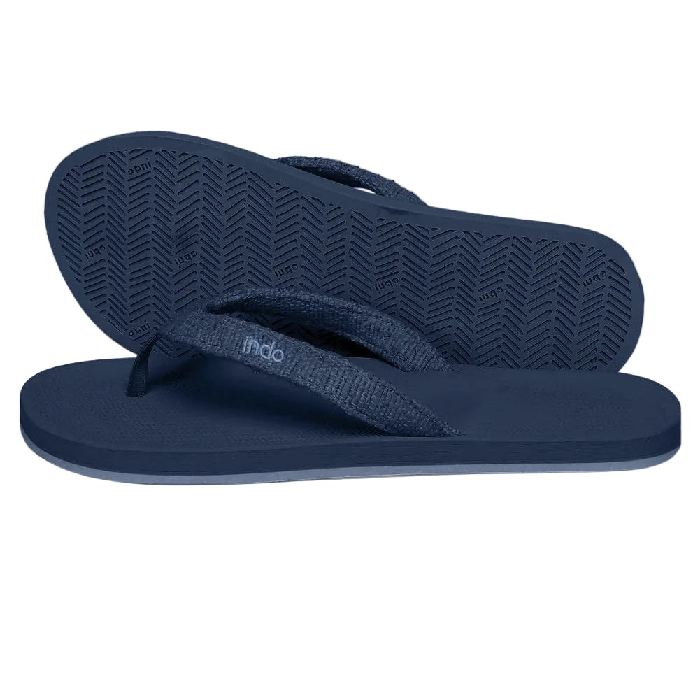 Indosole Women's Pable Flip Flops Recycled Straps