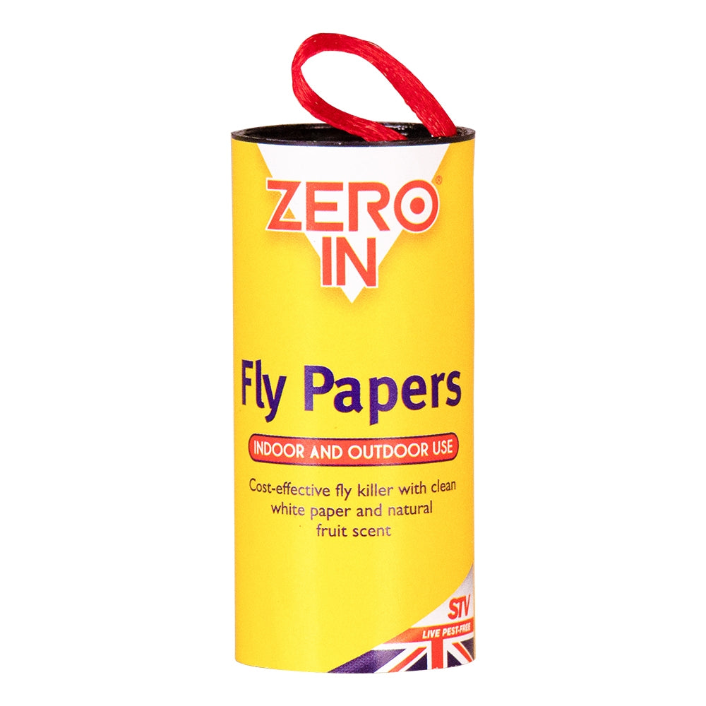 STV Zero In Sticky Fly Papers 4 Pack