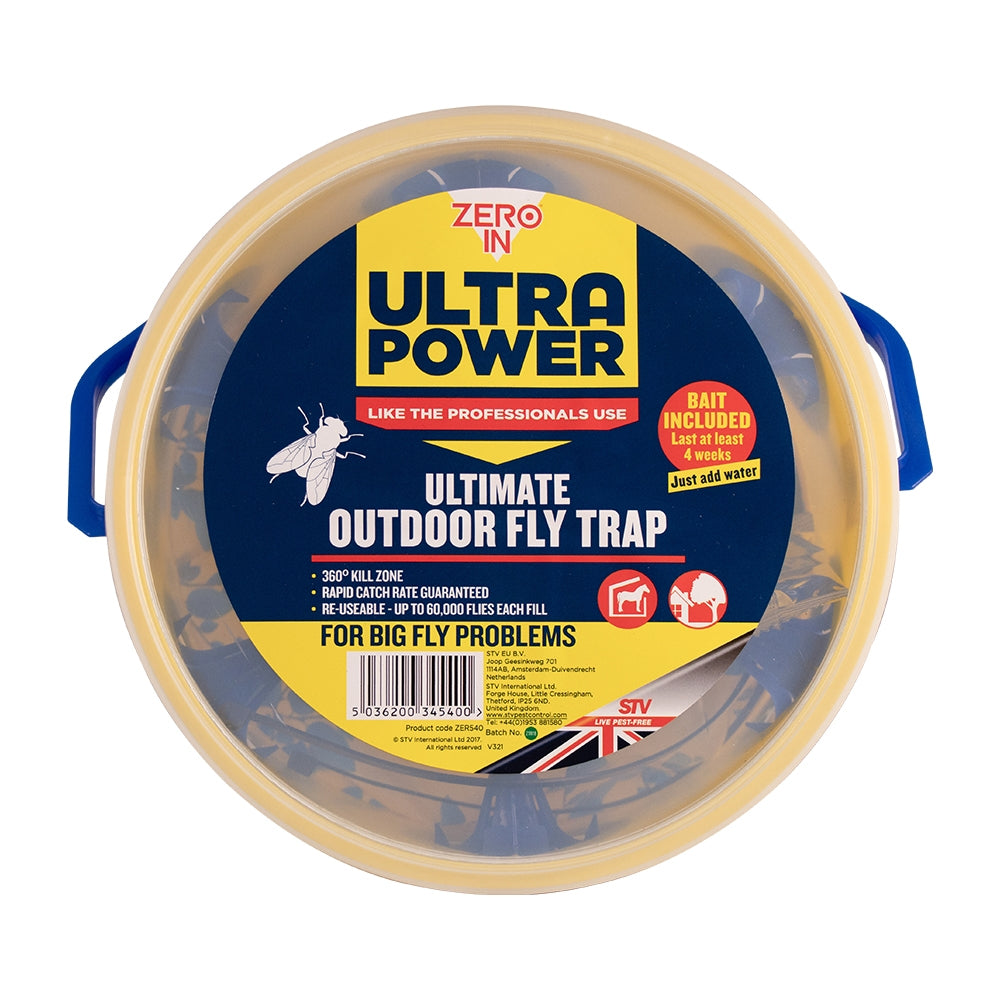STV Zero In Ready-Baited Ultimate Outdoor Fly Trap