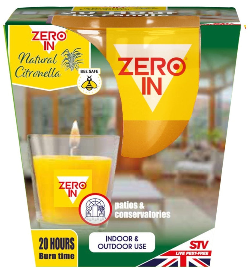 STV 20-Hour Jar Candle Citronella Insect Repellent