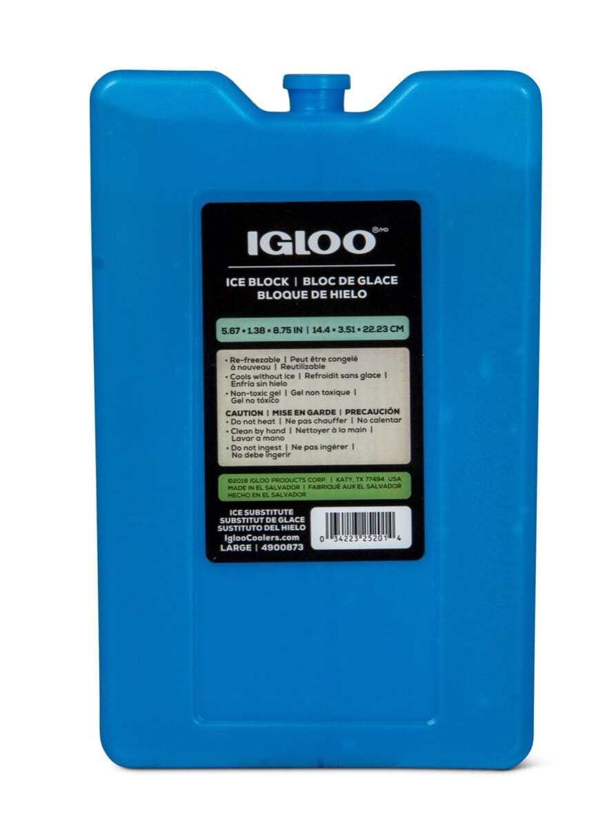 Maxcold Ice Large Freeze Block - Shop  Cooler Accessories at  Trekaline
