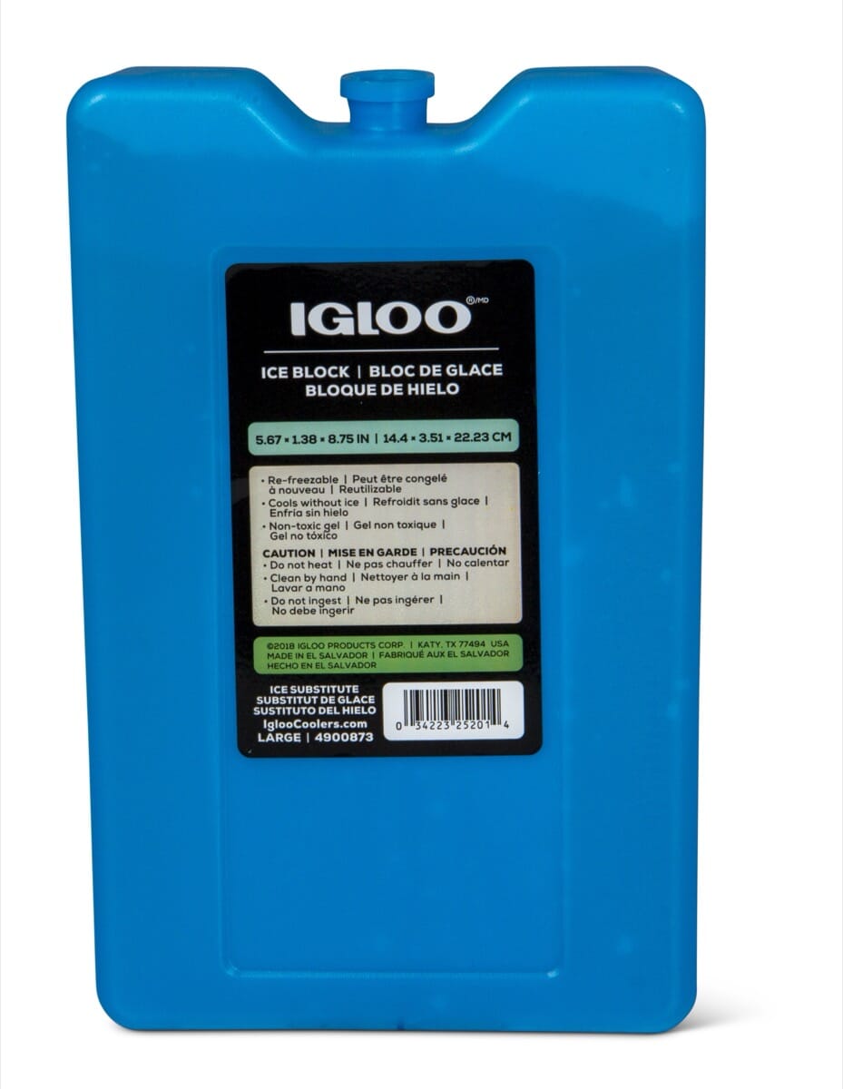 Maxcold Ice Large Freeze Block - Shop  Cooler Accessories at  Trekaline