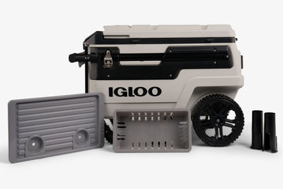 Igloo Trailmate Journey Roller Cooler 70 Quart - Shop  Hard-sided Coolers at  Trekaline