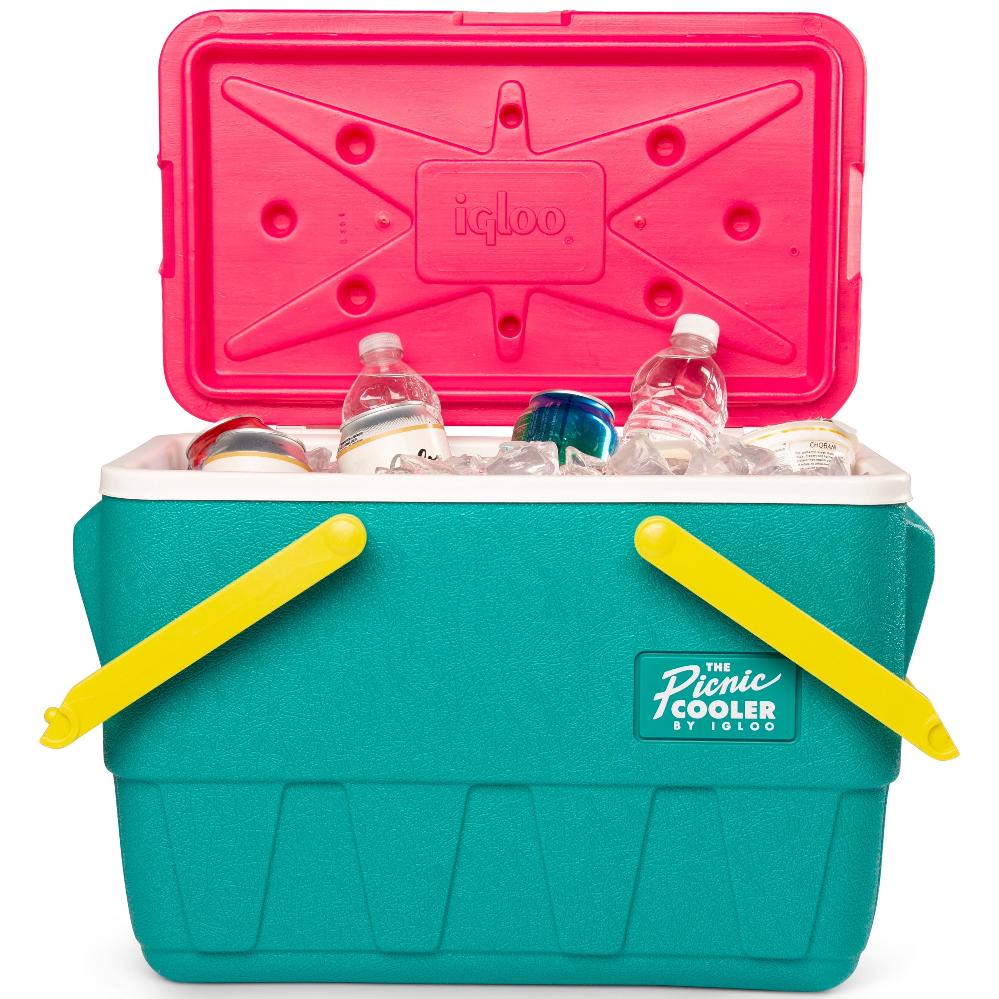 Retro Picnic Basket 25Qt / 23L Cooler - Shop  Hard-sided Coolers at  Trekaline