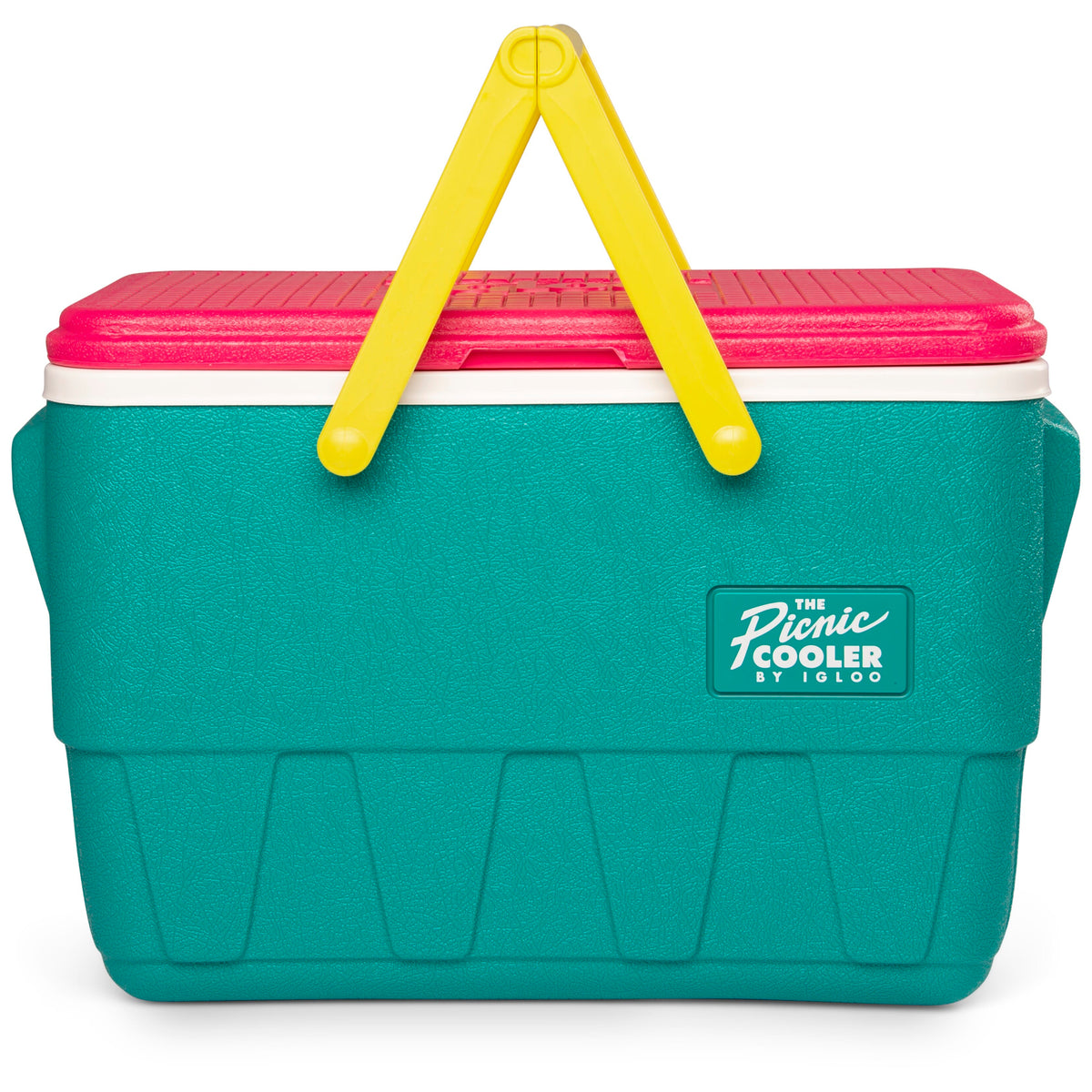 Retro Picnic Basket 25Qt / 23L Cooler - Shop  Hard-sided Coolers at  Trekaline