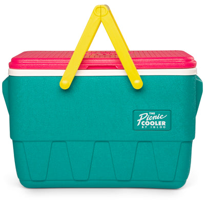 Retro Picnic Basket 25Qt / 23L Cooler - Shop  Hard-sided Coolers at  Trekaline
