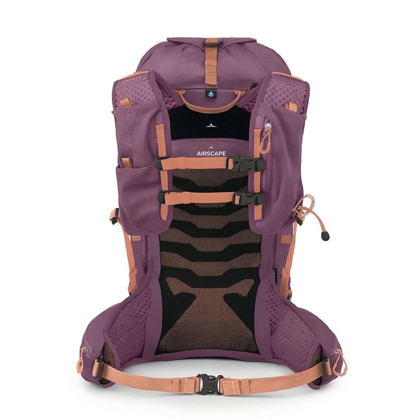 Osprey Tempest Velocity 30 Women Hiking Backpack 30L, lightweight design for multi-sport performance, purple color.