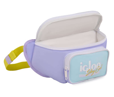 Igloo Retro Fanny Pack Cooler Bag - Lilac - Shop  Soft-sided Coolers at  Trekaline