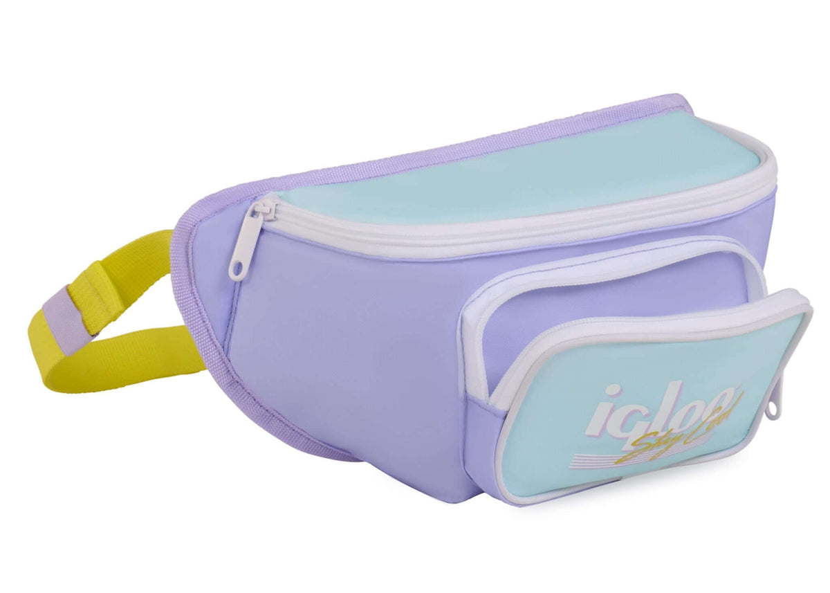 Igloo Retro Fanny Pack Cooler Bag - Lilac - Shop  Soft-sided Coolers at  Trekaline
