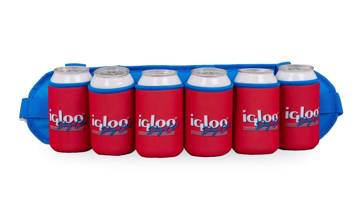 Igloo Retro Beerdolier – 6 Cans - Shop  Soft-sided Coolers at  Trekaline
