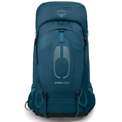 Osprey Atmos AG 50 - Men backpack, ideal for comfort and ventilation in multi-day trips, featuring AntiGravity suspension