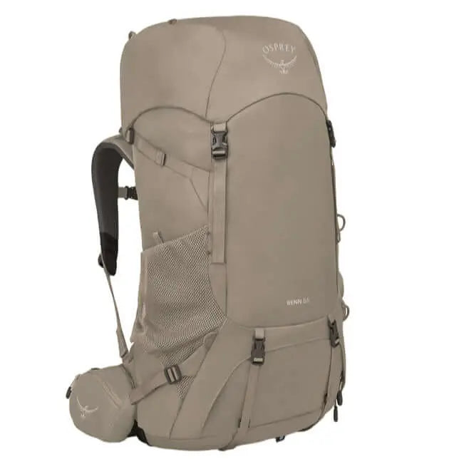 Osprey Renn 65 - Women backpack with women's-specific fit, featuring raincover and torso adjustment, certified bluesign®.