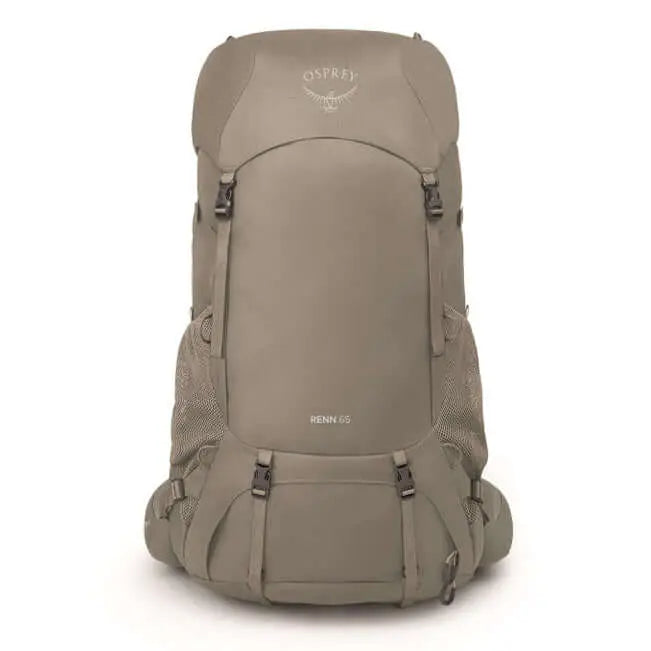Osprey Renn 65 - Women backpack with injection-molded torso adjustment and integrated raincover, bluesign® certified, women's fit.