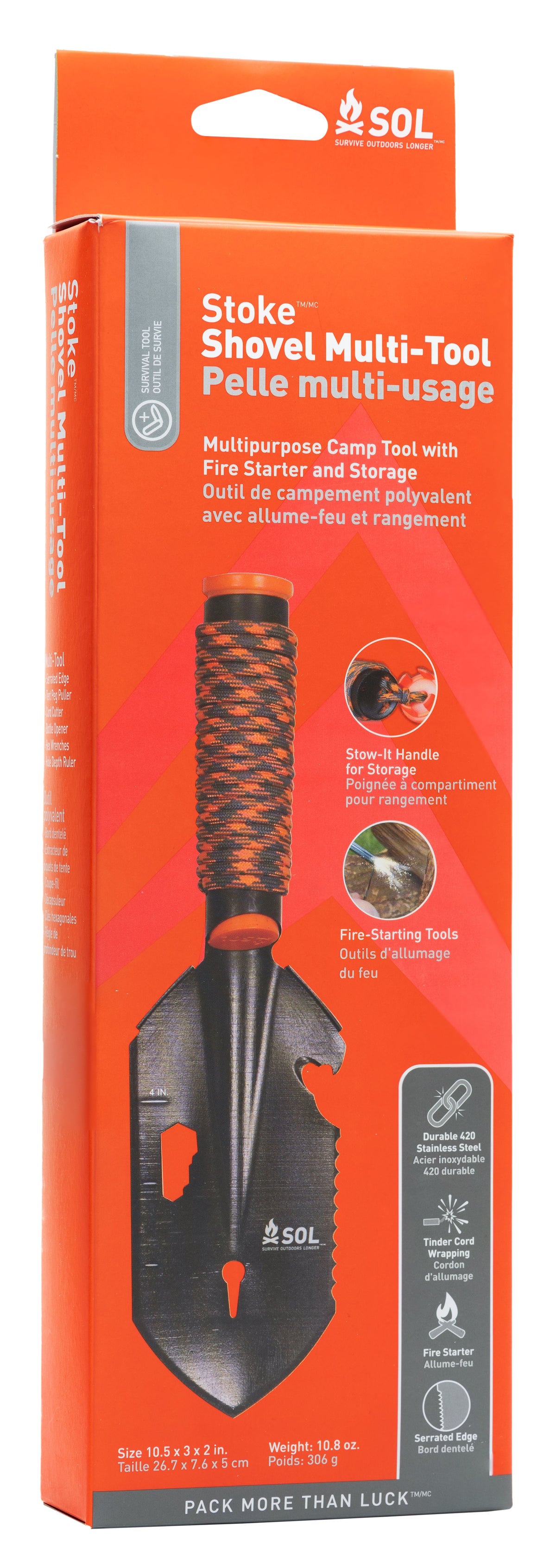 Survive Outdoors Longer Stoke Camp Shovel