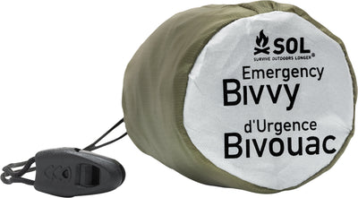 Survive Outdoors Longer Emergency Bivvy with Rescue Whistle