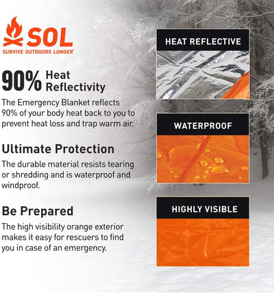 Survive Outdoors Longer Emergency Blanket