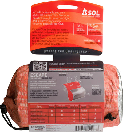 Survive Outdoors Longer Escape Lite Bivvy [QA Specs]