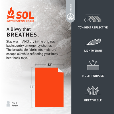 Survive Outdoors Longer Escape Lite Bivvy [QA Specs]