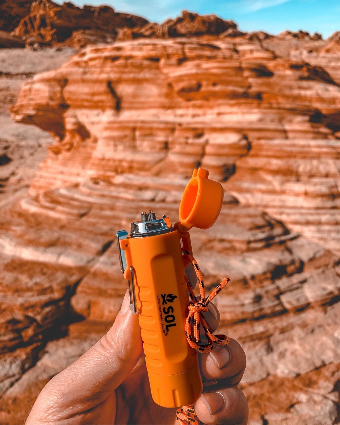 Survive Outdoors Longer Fire Lite Fuel-Free Lighter