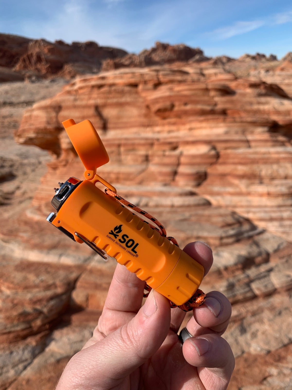 Survive Outdoors Longer Fire Lite Fuel-Free Lighter