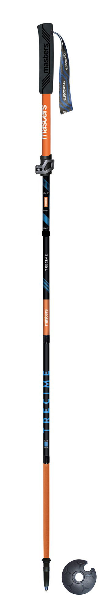 Masters Trecime Trekking Poles - Orange