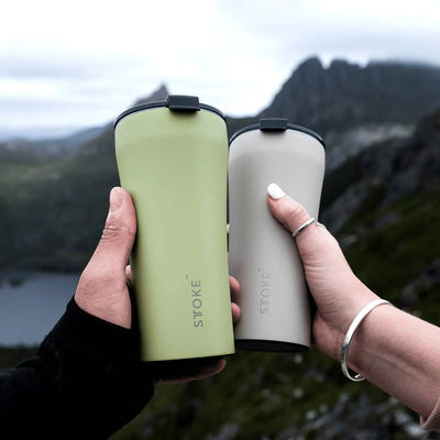 Sttoke Earth Series 12 oz Leakproof Ceramic Cup