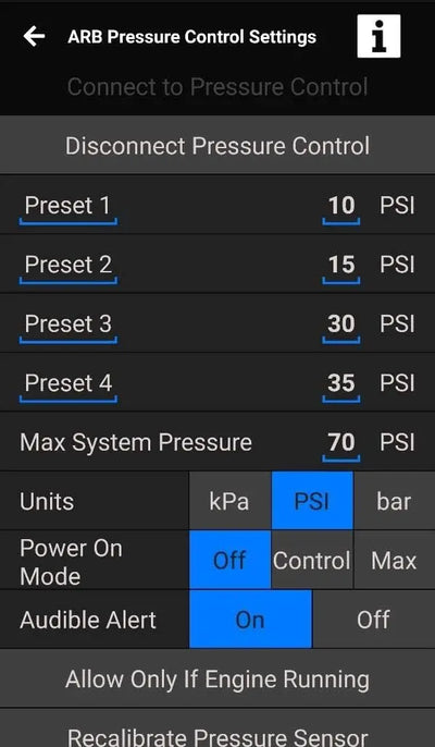 ARB Pressure Control Regulator Module with App - Shop  Tire Repair Kits at  Trekaline