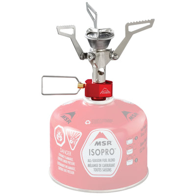 MSR PocketRocket 2 Stove - Lightweight camping gear on fuel canister