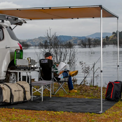 ARB Aluminium Case Silver Awning & LED Light Kit - Shop  Awnings at  Trekaline