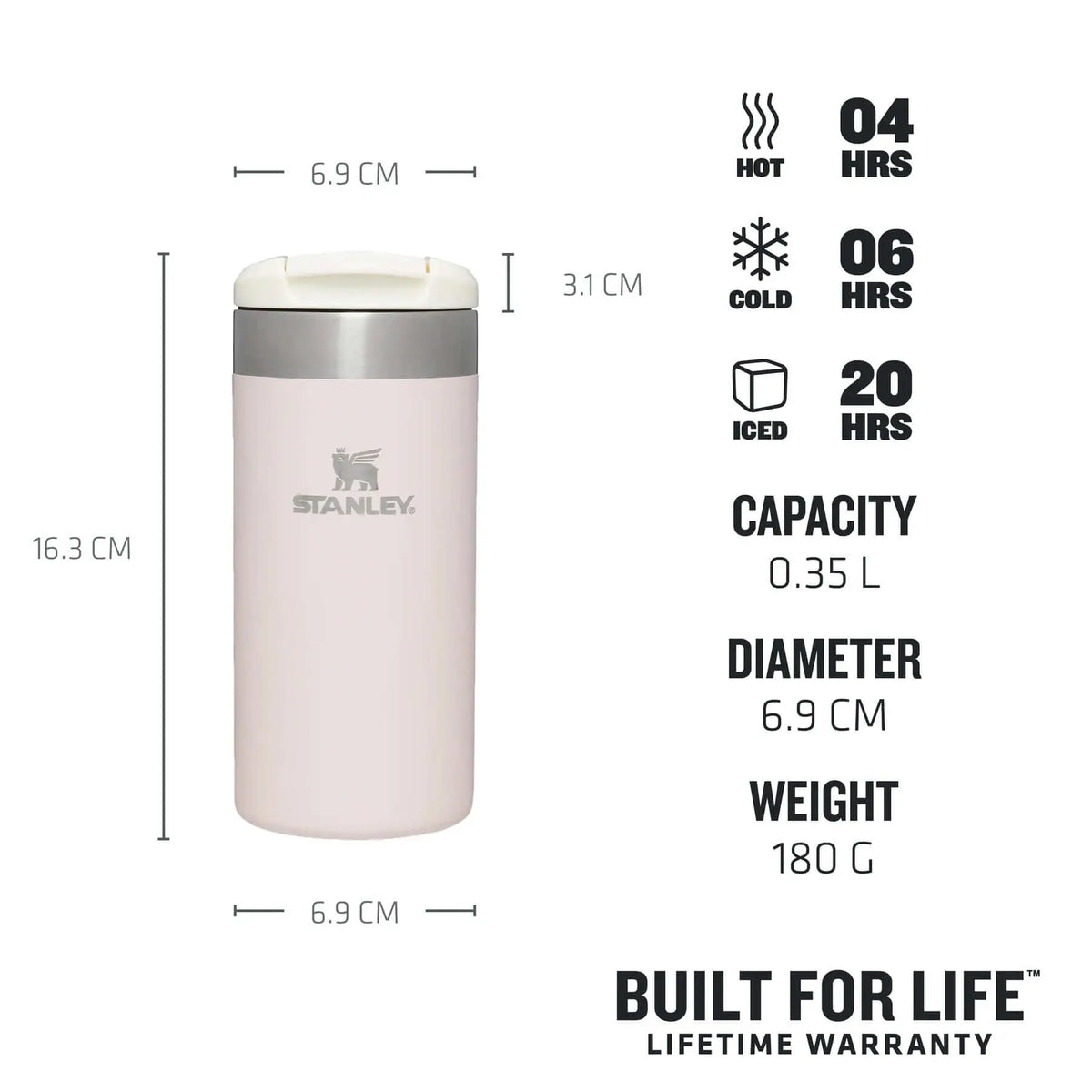 Stanley AeroLight Transit Mug Leakproof Travel Cup - 12 oz / 350 ml
