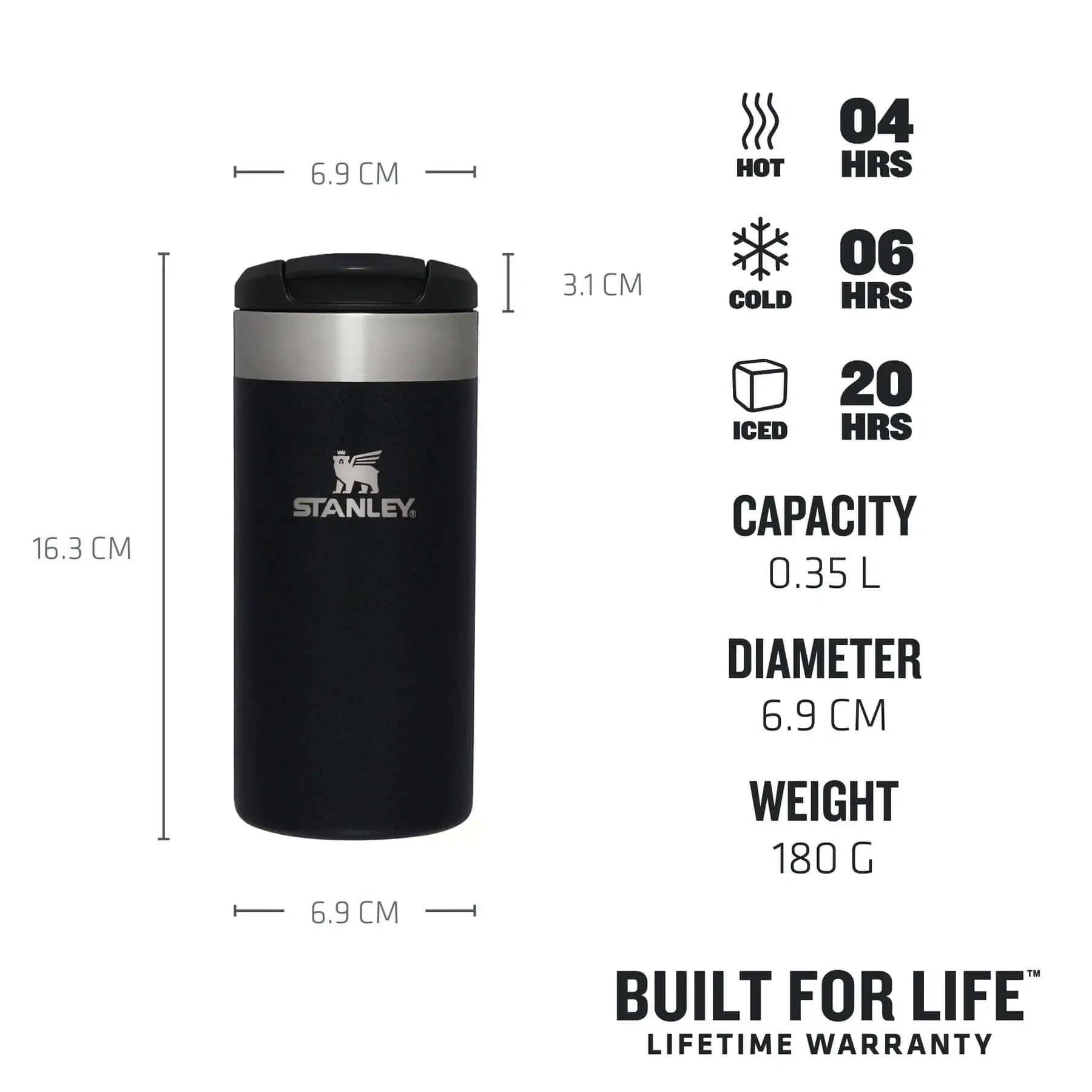 Stanley AeroLight Transit Mug Leakproof Travel Cup - 12 oz / 350 ml