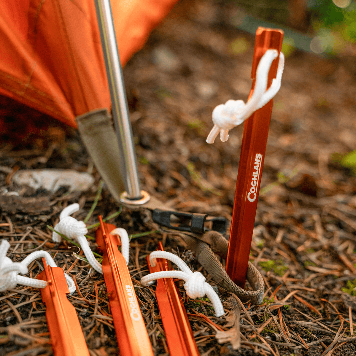 Coghlan's 9-Inch Ultralight Tent Stakes 4 Pack - Shop  Tent Stakes at  Trekaline