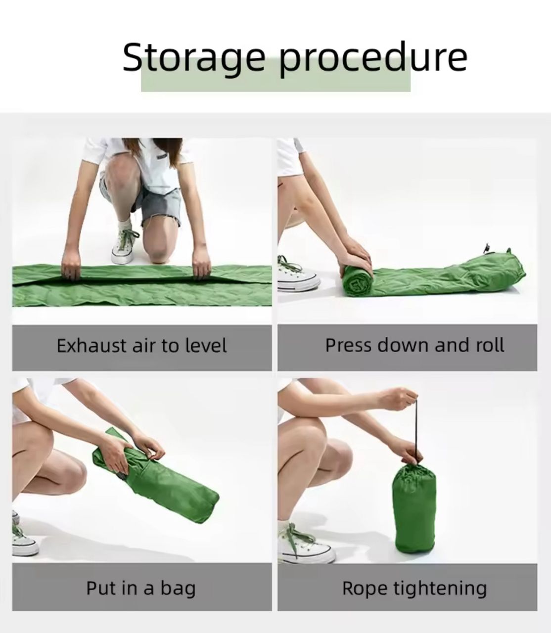 Hikerr Self-Inflating Mat and Pillow