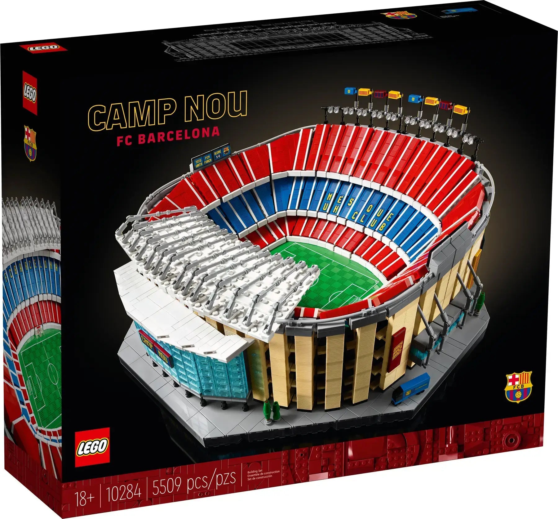 LEGO Camp Nou FC Barcelona Stadium - Shop  Indoor Toys at  Trekaline