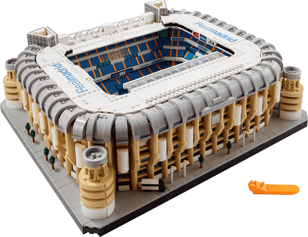 LEGO Real Madrid Santiago Bernabeu Stadium Building Set - Shop  Indoor Toys at  Trekaline