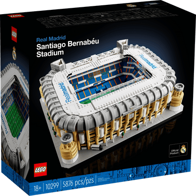 LEGO Real Madrid Santiago Bernabeu Stadium Building Set - Shop  Indoor Toys at  Trekaline
