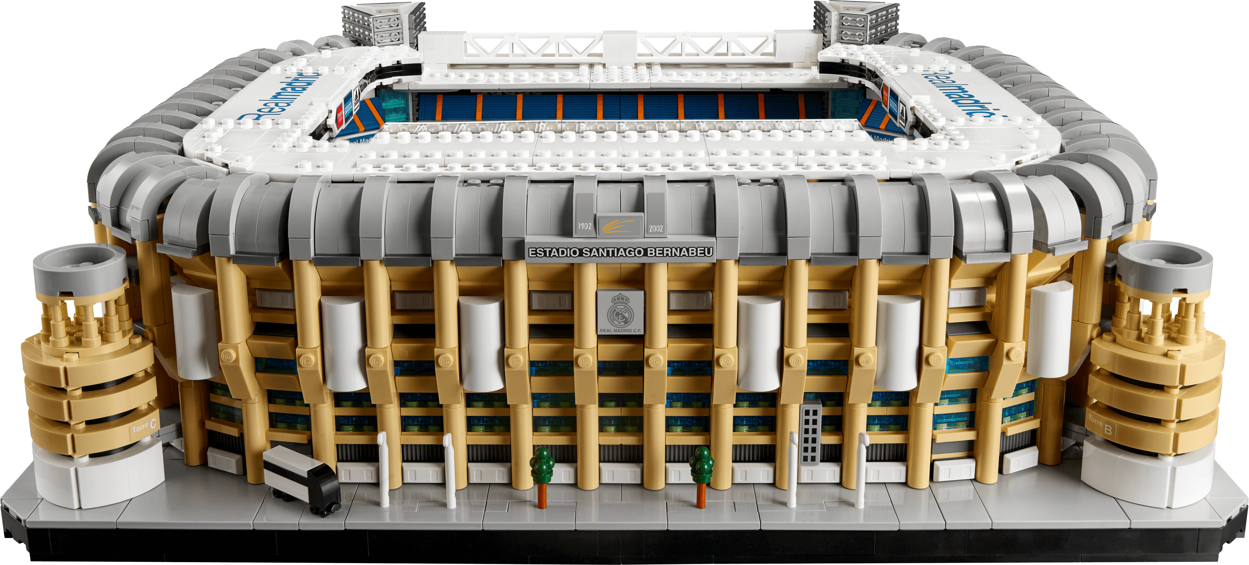 LEGO Real Madrid Santiago Bernabeu Stadium Building Set - Shop  Indoor Toys at  Trekaline