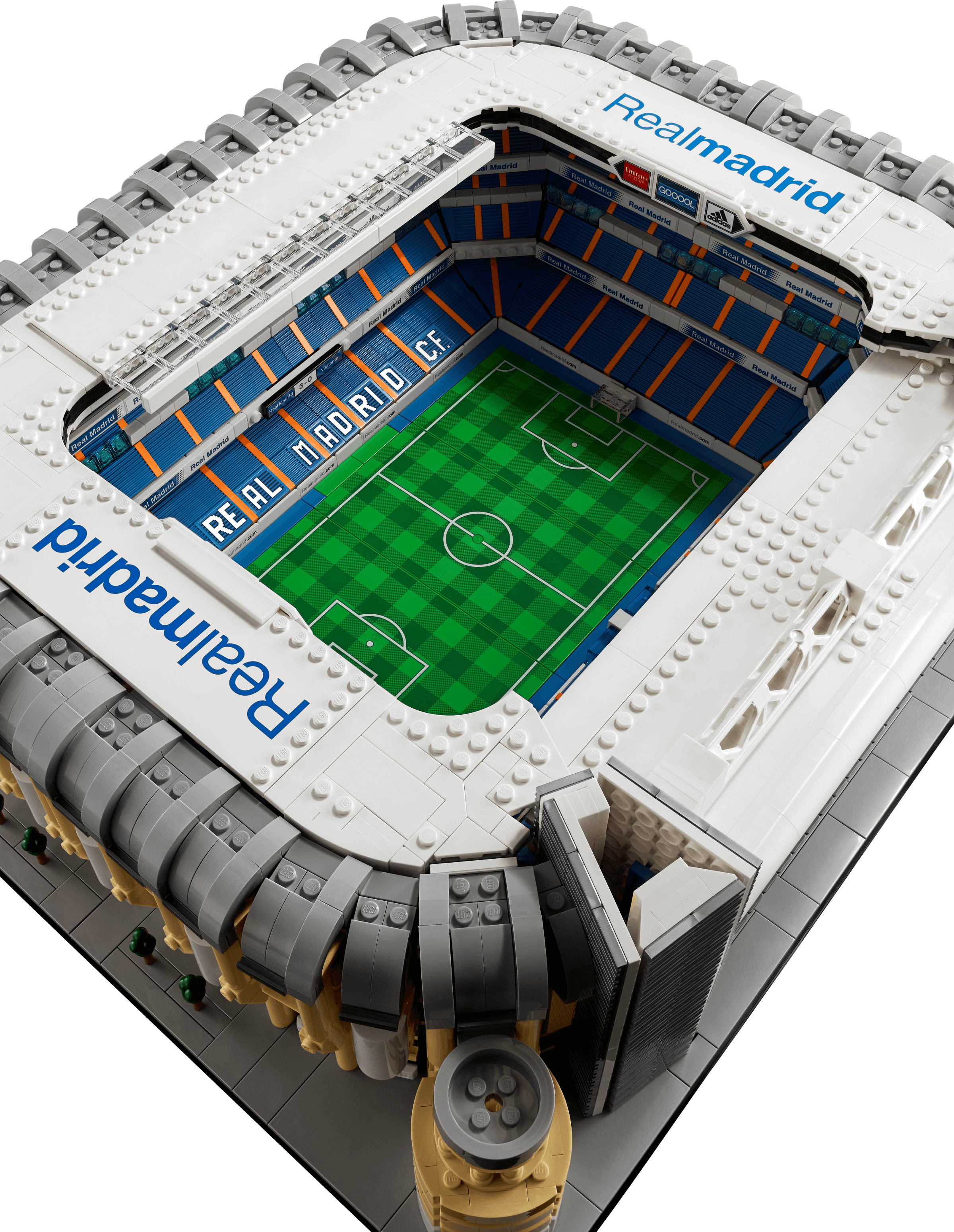 LEGO Real Madrid Santiago Bernabeu Stadium Building Set - Shop  Indoor Toys at  Trekaline