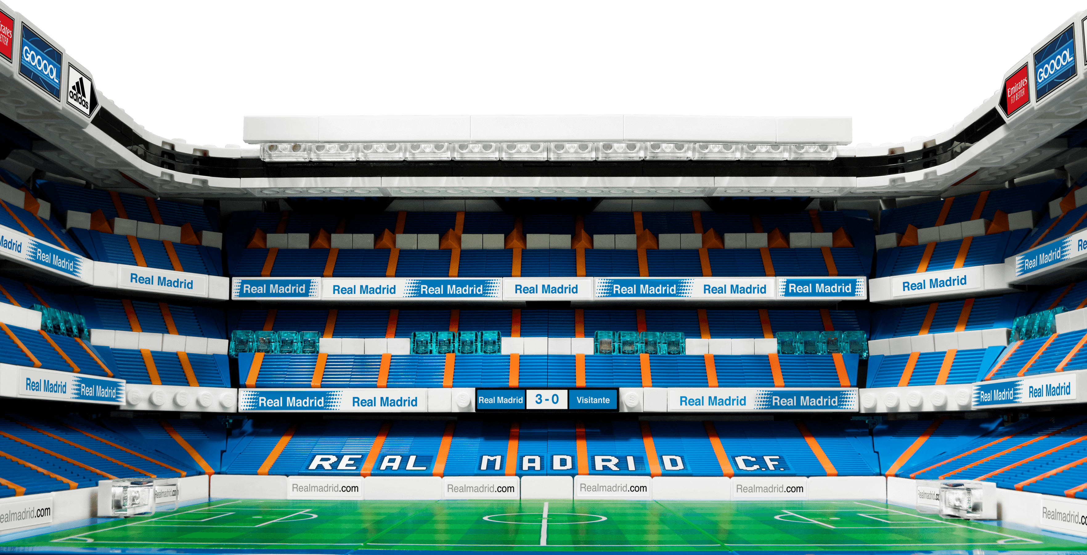 LEGO Real Madrid Santiago Bernabeu Stadium Building Set - Shop  Indoor Toys at  Trekaline